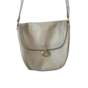 Vintage CC Courtenay Italy Leather Handbag Satchel Purse